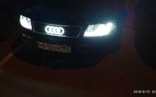 Как снять фару audi a6 c5