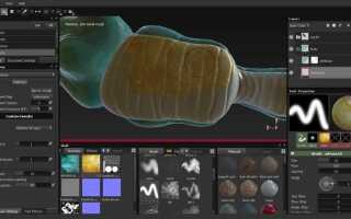 Как открыть модель в substance painter