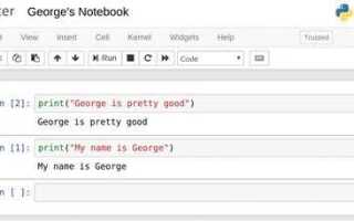 Как узнать версию python в project jupyter