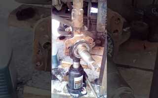 Как пробить шкворня на камазе