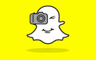 Как установить фото с snapchat
