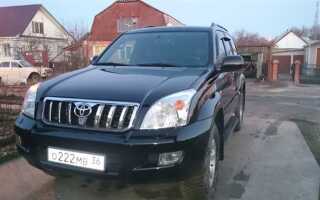 Сколько стоит toyota prado 120 кузов