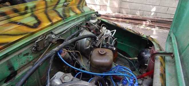 Как поставить двигатель ваз на луаз