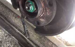 Как поменять тросик ручника на ваз 2114