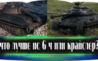 Что лучше ис 6ч или chrysler gf