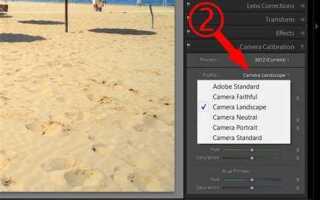 Где пользовательские стили в lightroom