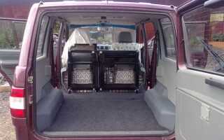 Как раскладываются сиденья в уаз патриот