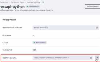 Как развернуть веб приложения python