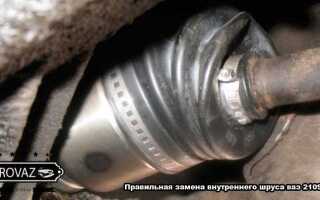Как вытащить внутренний шрус из коробки ваз 2110