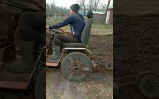 Как сделать минитрактор с автомобиля луаз