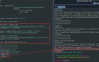 Как работать с api на python