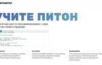 Как лучше всего учить python