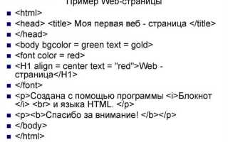 Как вставить картинку в сайт html в блокноте