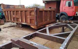 Как сделать из бортового краз самосвал