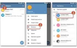 Как общаться в telegram