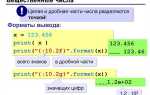 Как вводить вещественные числа в python