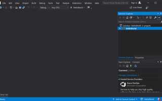 Как поменять тему в visual studio 2019