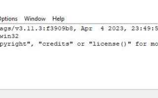 Как очистить консоль в python idle
