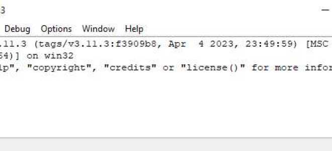 Как очистить консоль в python idle