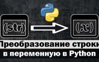 Как присвоить тип переменной в python