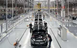 С какого года производство mercedes benz