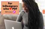 Как сделать интерактивный pdf в indesign