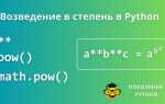 Как возвести число в квадрат в python