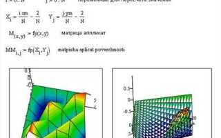Как построить график в mathcad по трем переменным