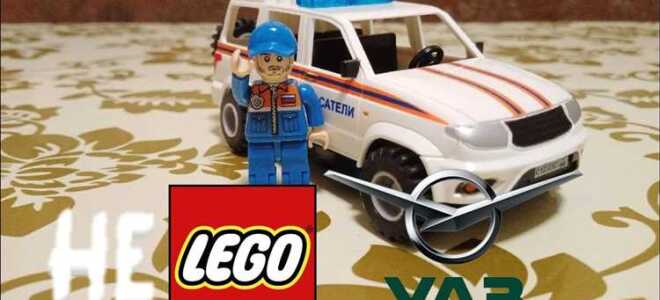 Как сделать уаз из лего