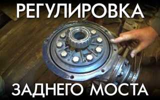 Как разобрать задний мост уаз буханка