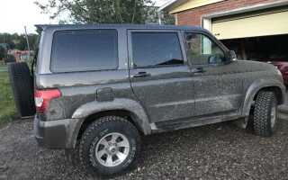 Как установить спойлер на уаз патриот