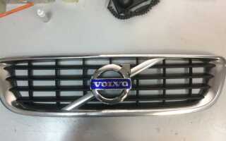 Как заменить решетку радиатора на volvo s40