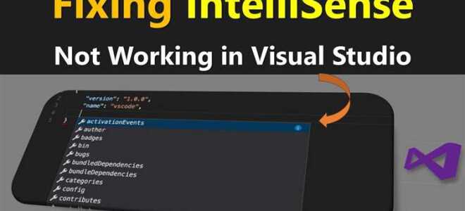 Как в visual studio отключить entel intellisense