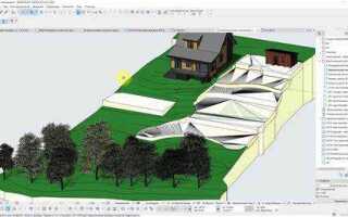 Как в archicad сделать планировку