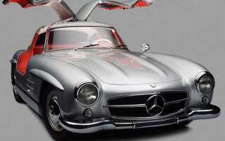 Как называются двери у легендарного mercedes benz 300sl