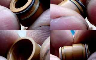 Как поменять маслосъемные колпачки на камазе 740