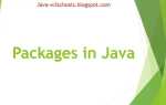 Что такое пакеты в java