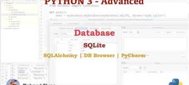 Как подключить sqlite3 к python