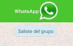 Как незаметно выйти из группы в whatsapp