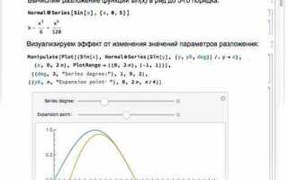 Как в mathematica wolfram построить график
