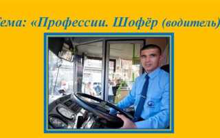 Как правильно писать водитель камаза или шофер