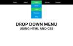 Как сделать dropdown в html