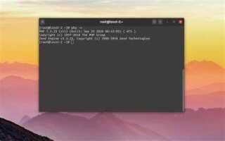 Как узнать версию php ubuntu