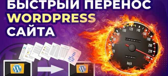 Как перенести сайт wordpress на другой домен beget