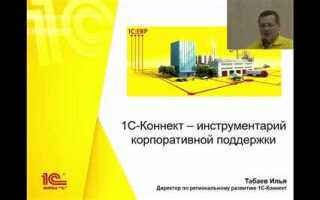 Как работает 1с коннект
