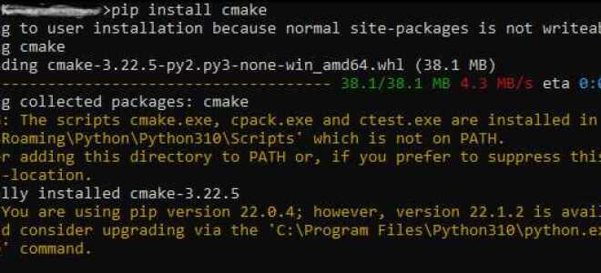 Как установить dlip python windows