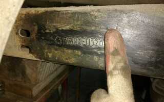 Где находится номер рамы на луаз 969м