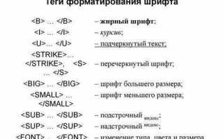 Как в html сделать жирный текст