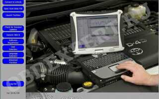 Как пользоваться techstream toyota