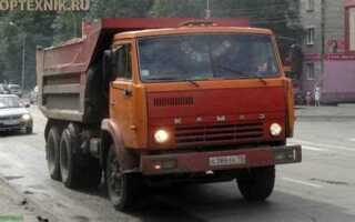 Где находится номер кабины на камазе